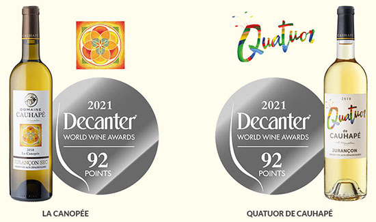 Le Domaine primé aux World Wine Awards 2021