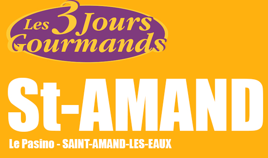 3 jours Gourmands de Saint-Amand-Les-Eaux