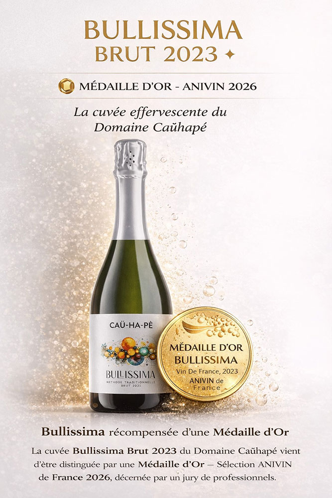 Bullissima Médaille d'Or !